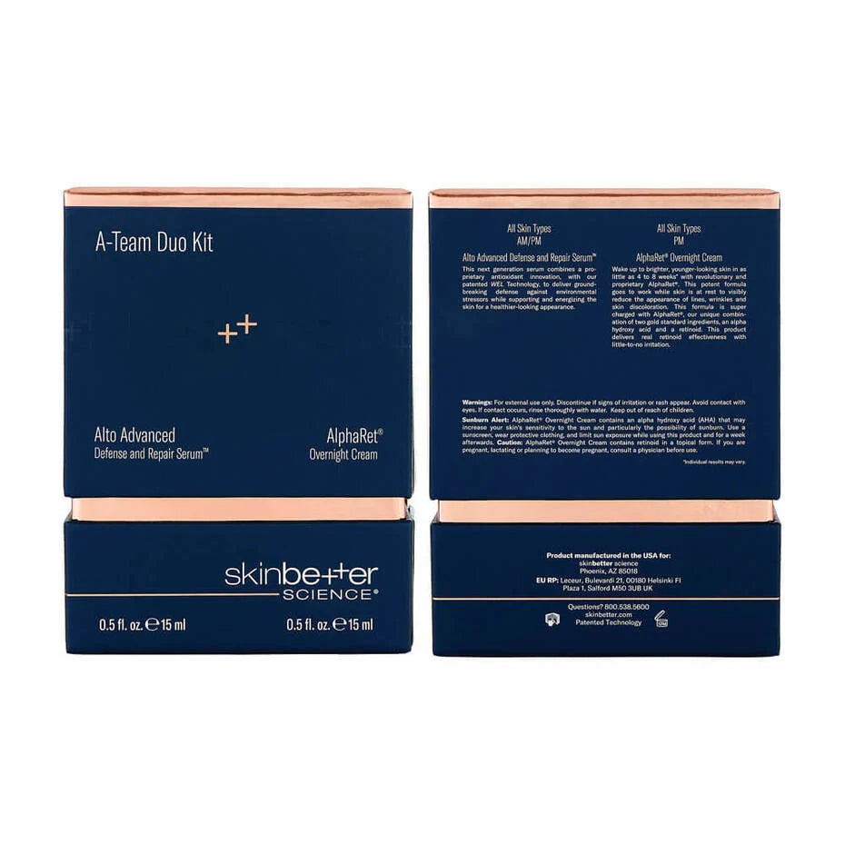 SkinBetter A-Team Duo Kit